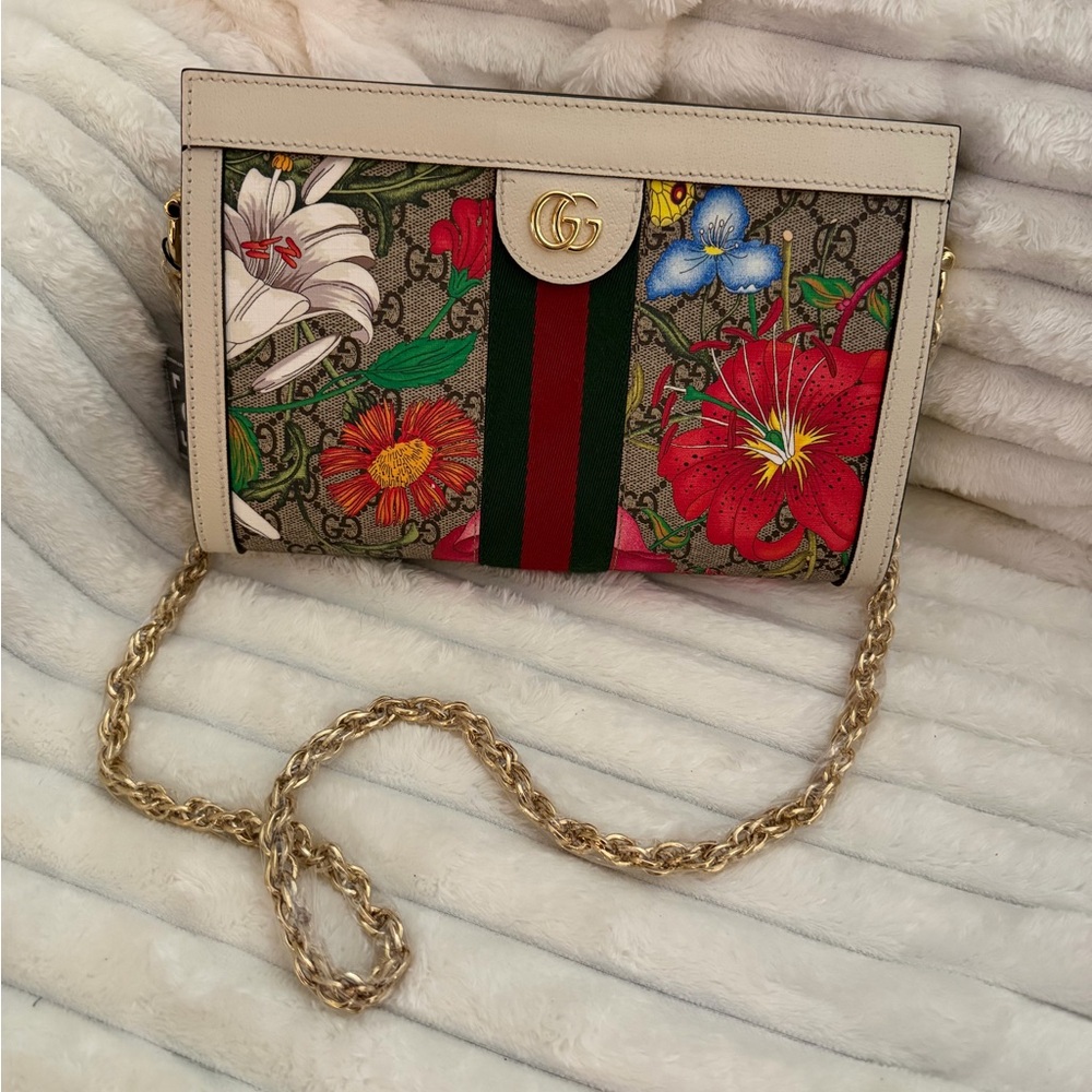 Gucci Ophidia GG Flora shoulder bag